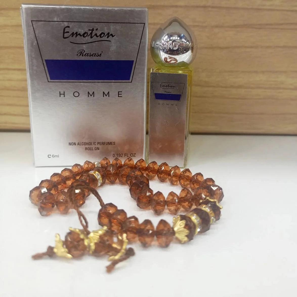 Emotion Homme Attar with Tasbeeh -  6ml