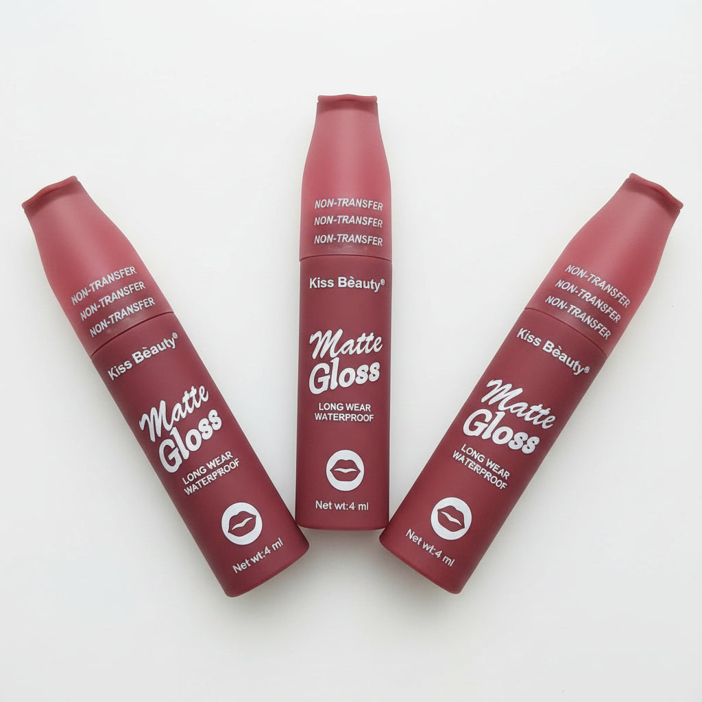 Kiss Beauty Non Transfer Matte Liquid Lip Gloss