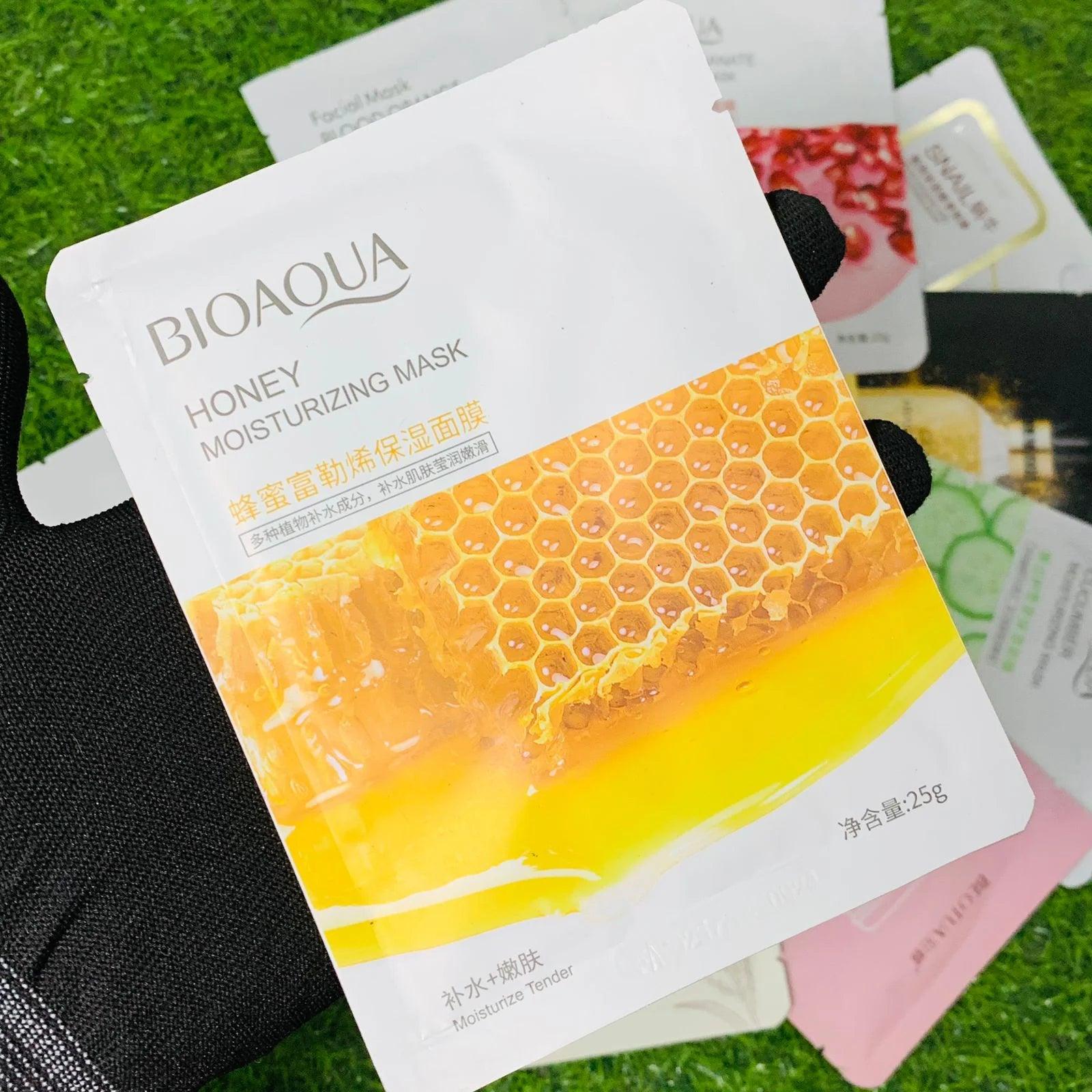 10 PACK 🔥 Moisturizing Face Sheet Mask ( Imported ) ( LIMITED STOCK 🚨)