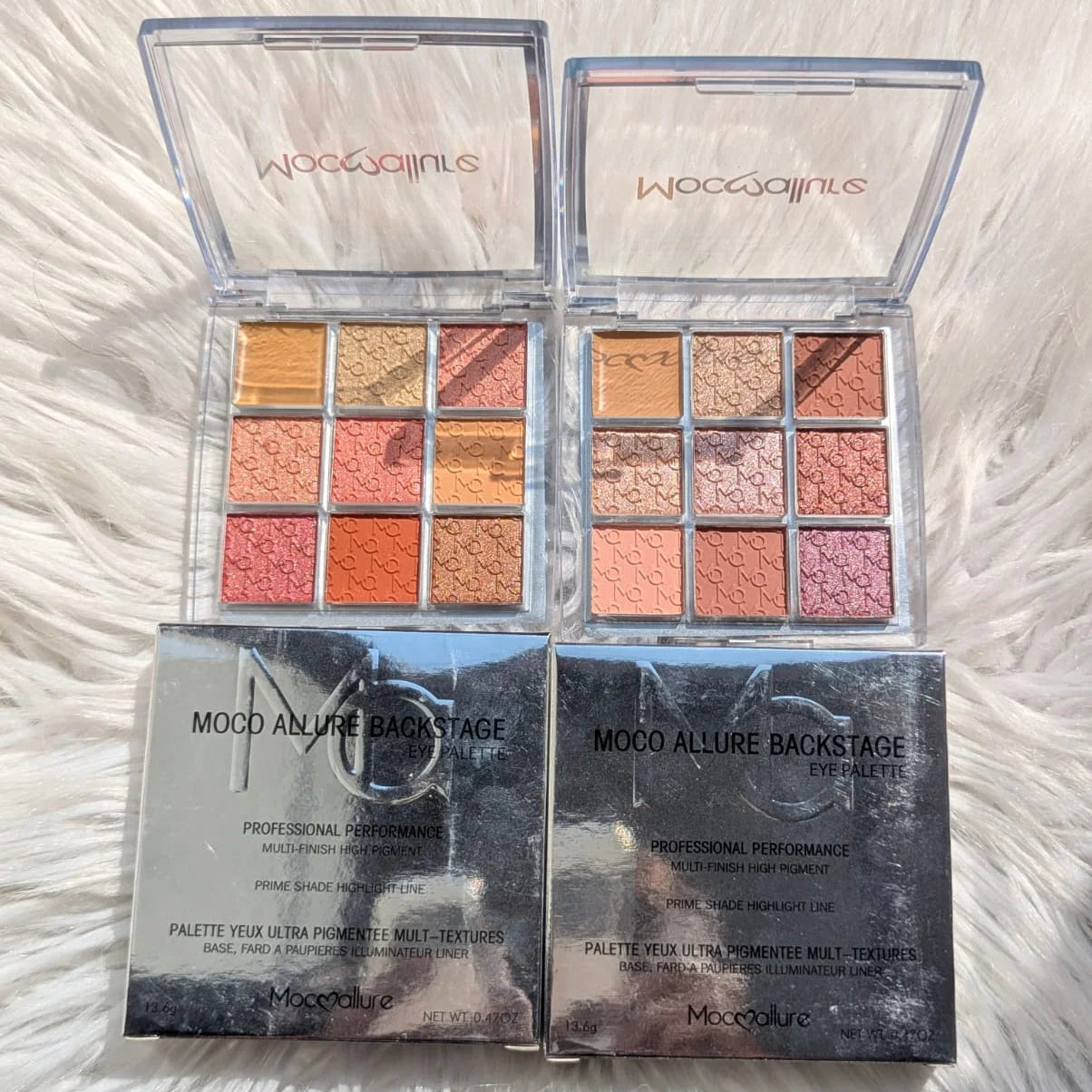 Mocallure Backstage Eyeshadow Palette - 9 Colors