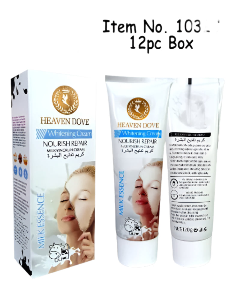 Heaven Dove Nourish Repair Milk Essence Whitening Cream 120g