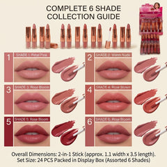 Sugar 2-in-1 Matte Lipgloss