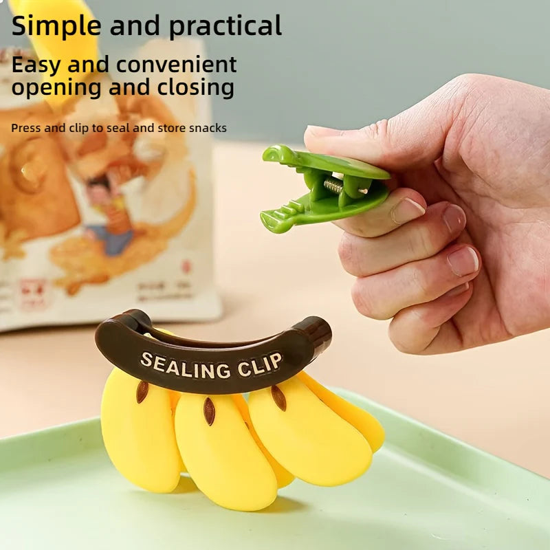 Banana Shape Food Seal Clips - Each