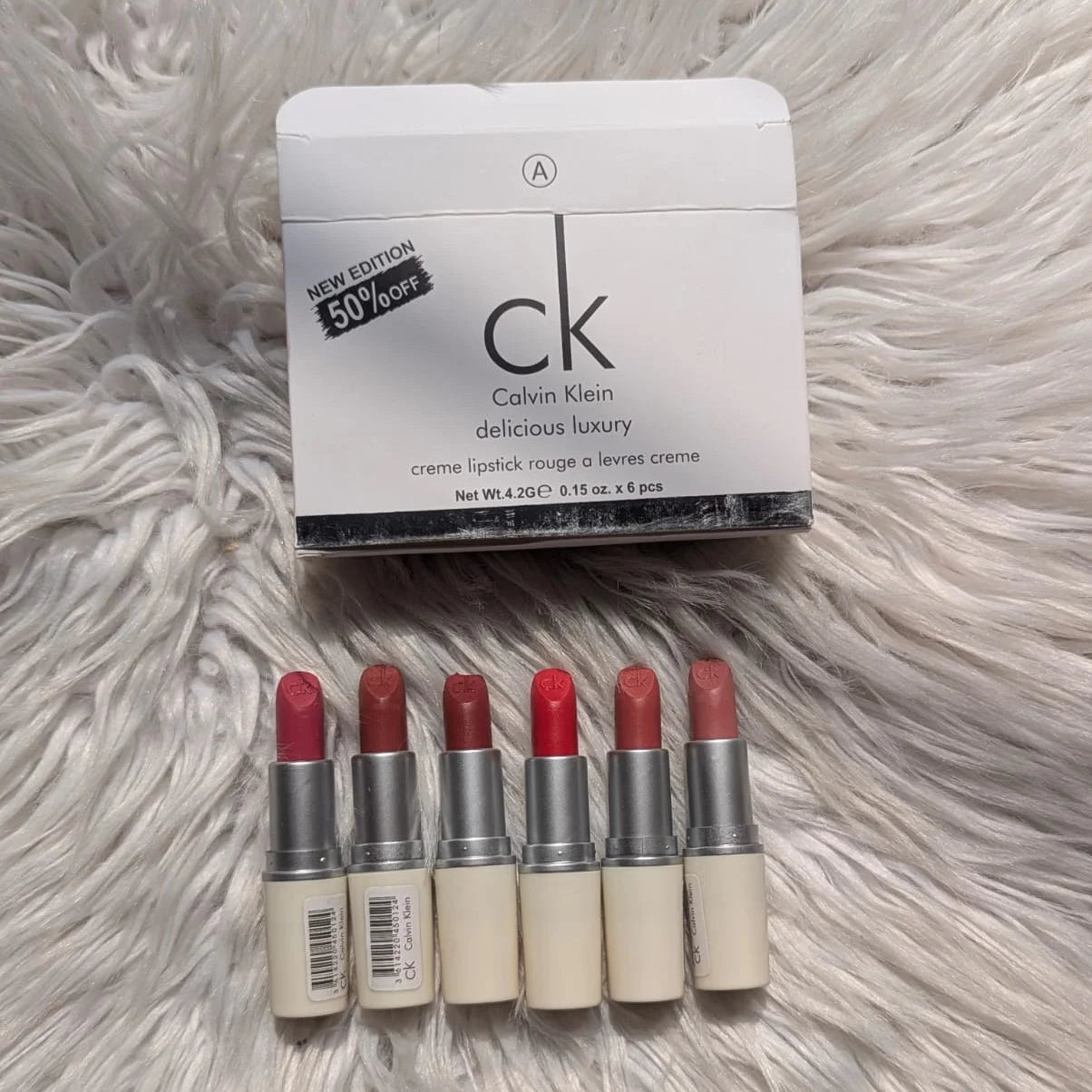 CALVIN KLEIN CK One Pure Color Lipstick - Pack of 6