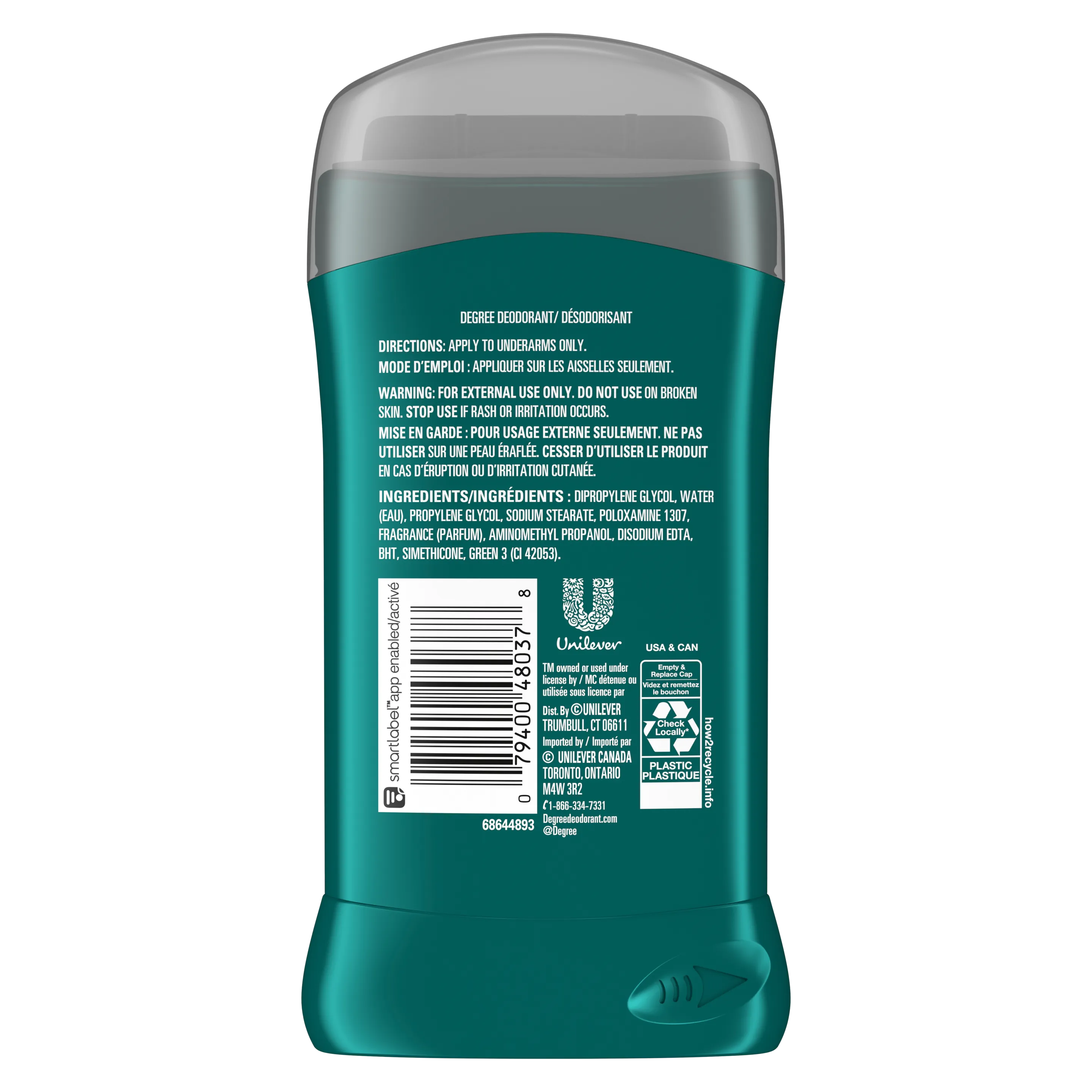 Degree Men Deodorant Stick – Wild Woods - 85g