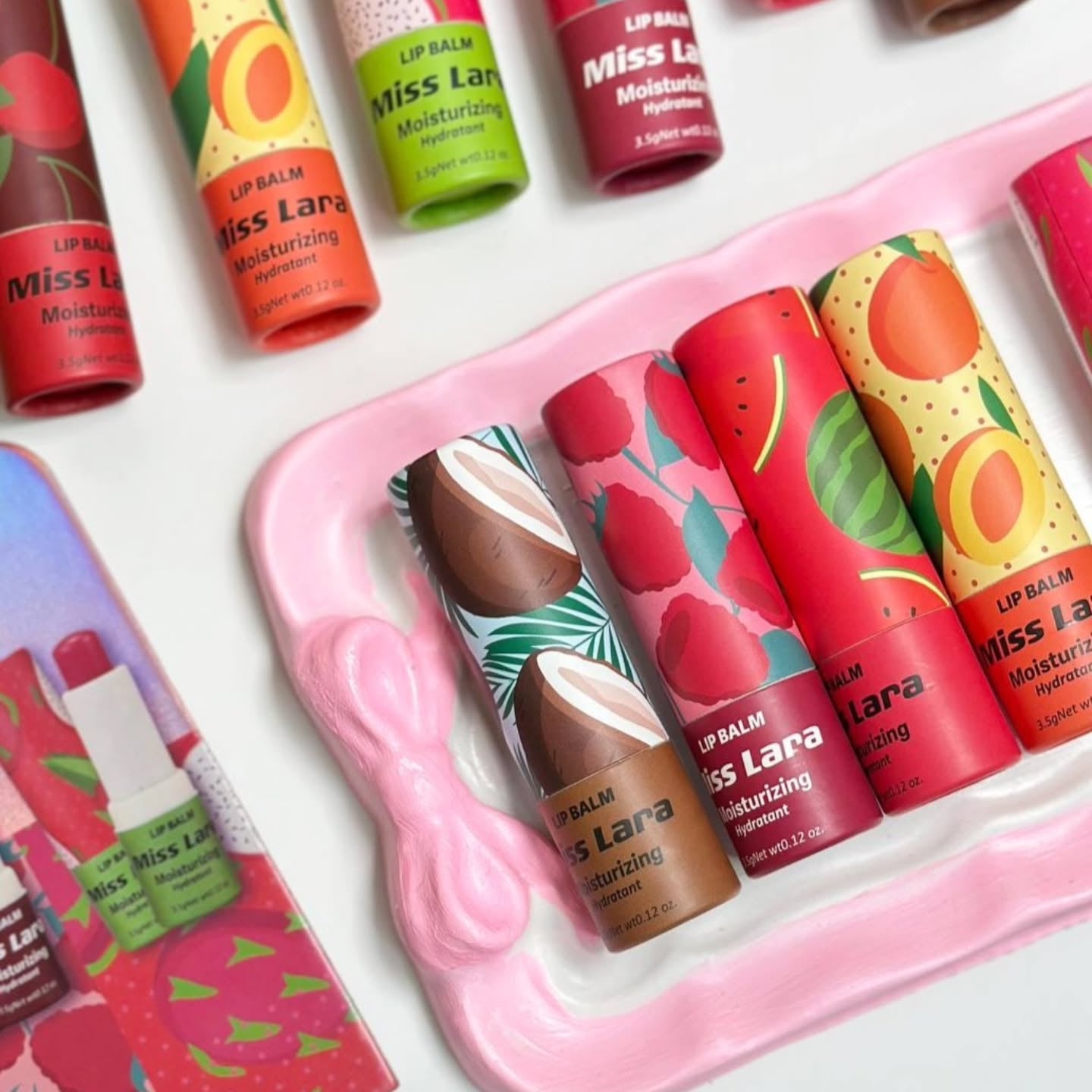 Miss Lara Fruity Moisturizing Hydrant Lip Balm