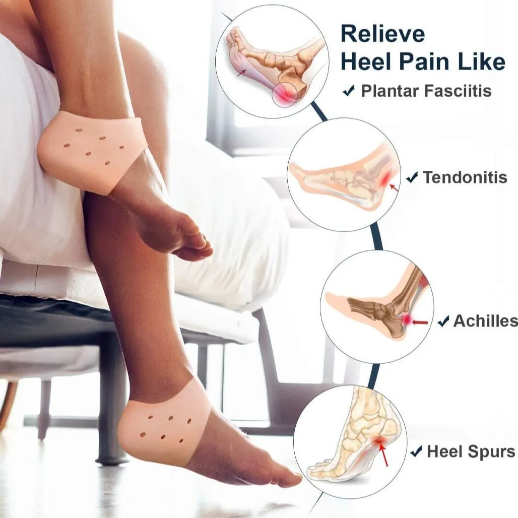 Anti Crack Silicone Gel Heel & Foot Protector