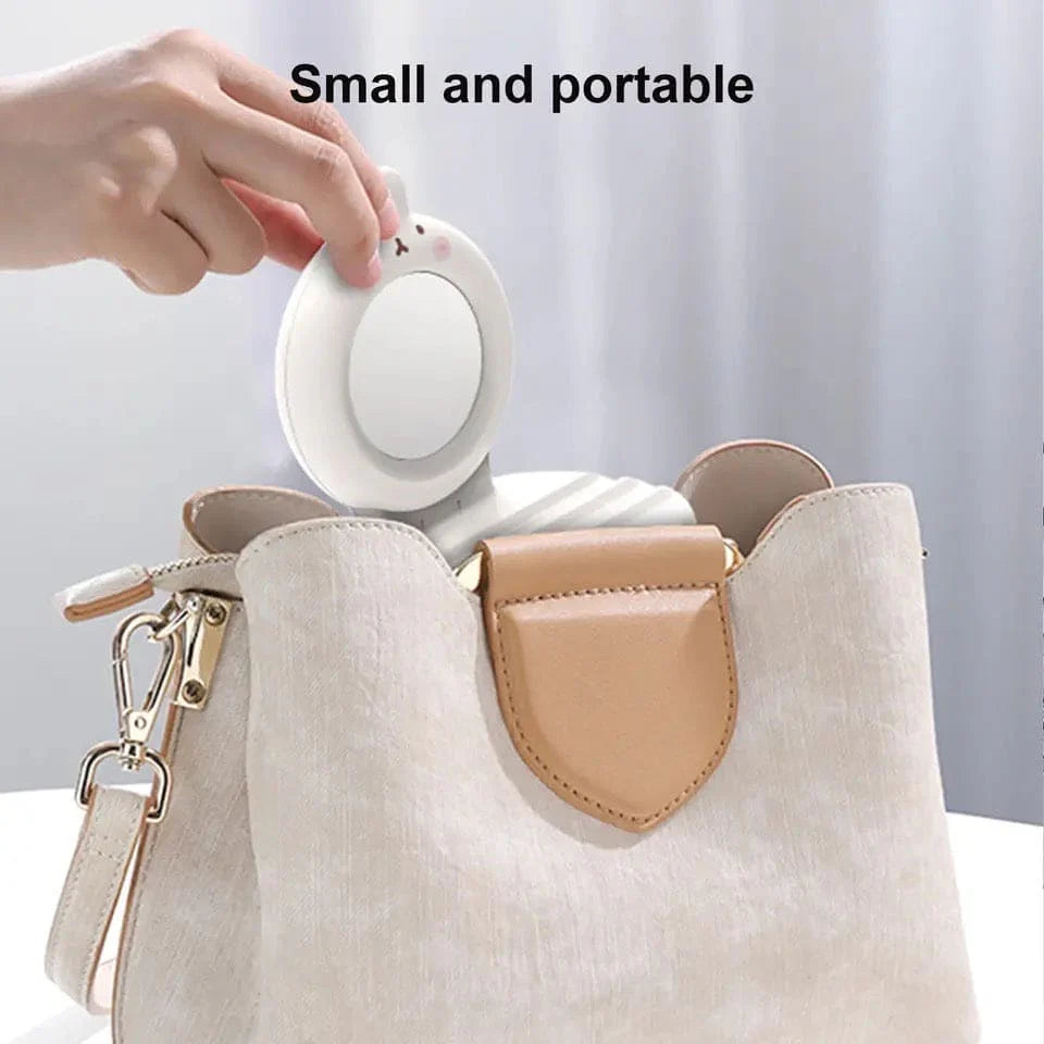 Cute Mobile Phone Chair Table Stand with Mirror