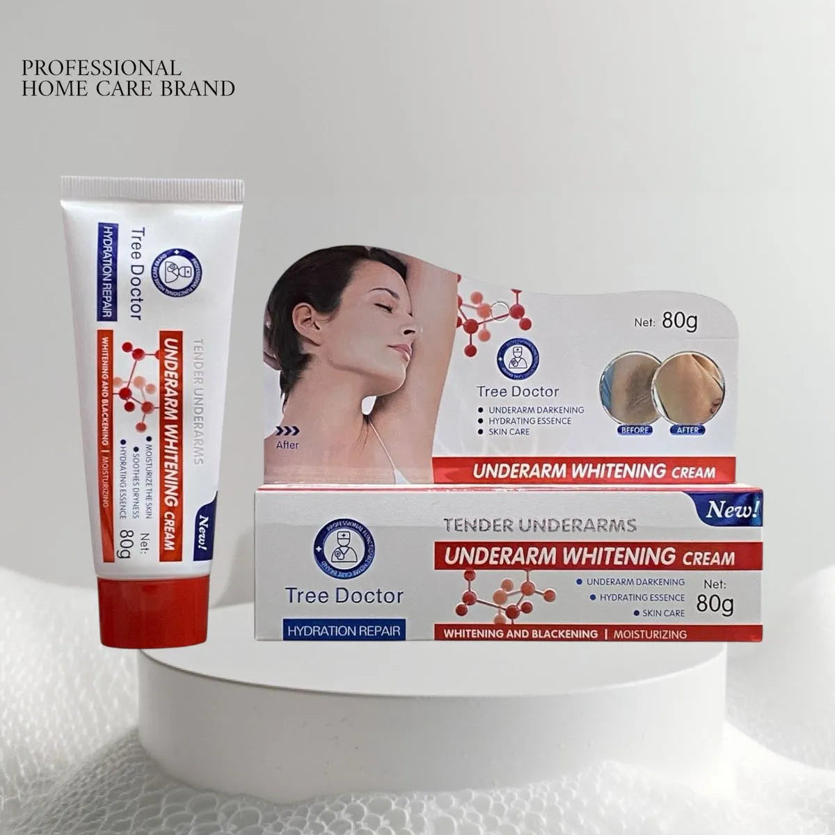 Tree Doctor Underarm Whitening Cream For Sensitive Parts - 80g