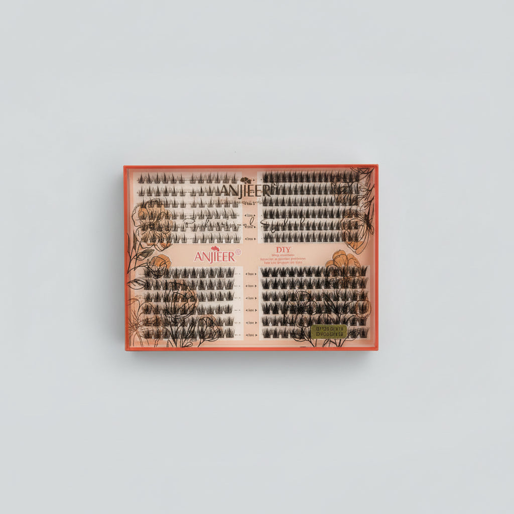 Anjieer Diy 4 Setting Eyelashes