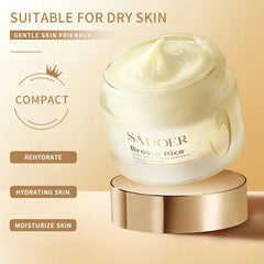 Sadoer Brown Rice Cream Nourishing & Brightening Moisturizer - 50g
