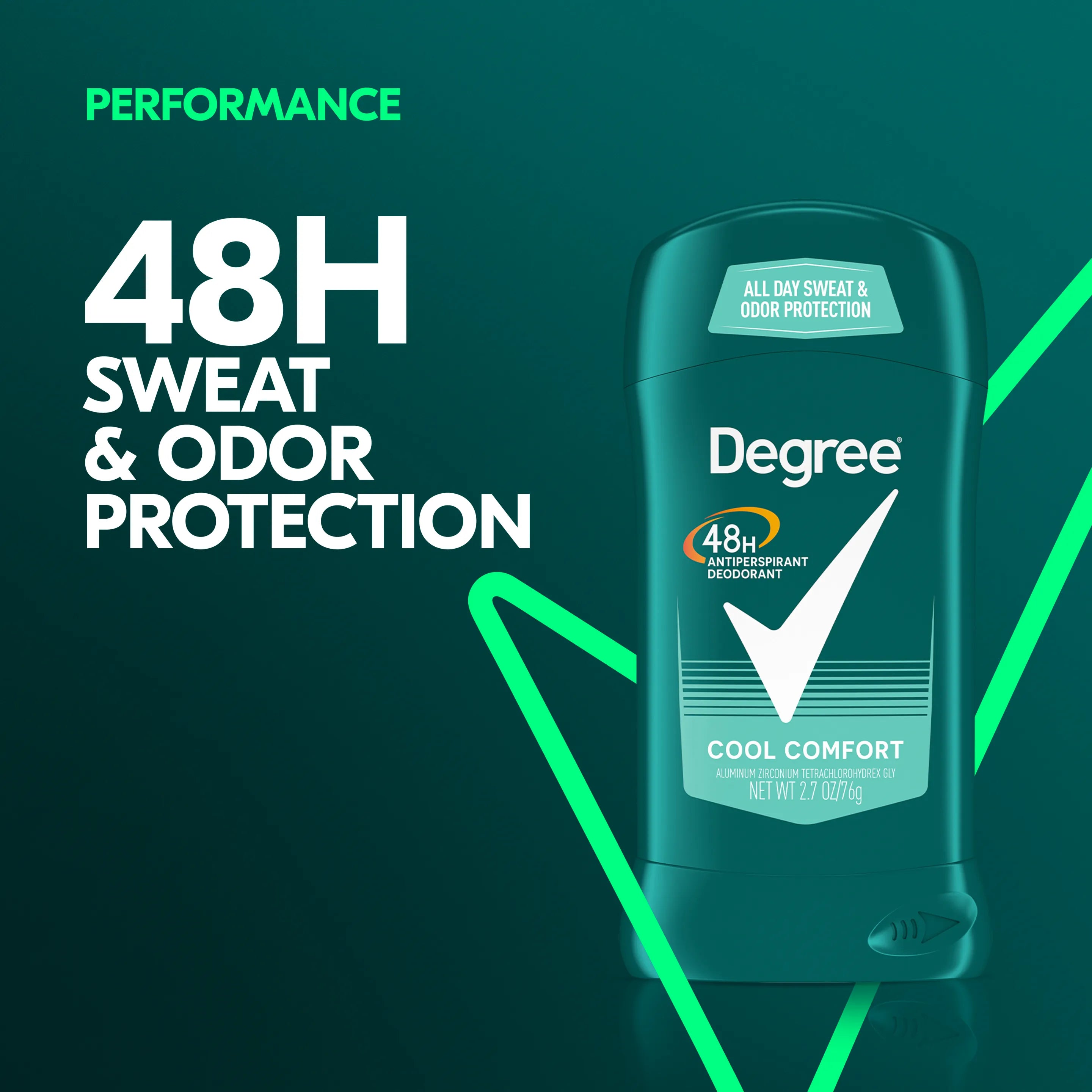 Degree Cool Comfort Antiperspirant Deodorant Stick - 76g