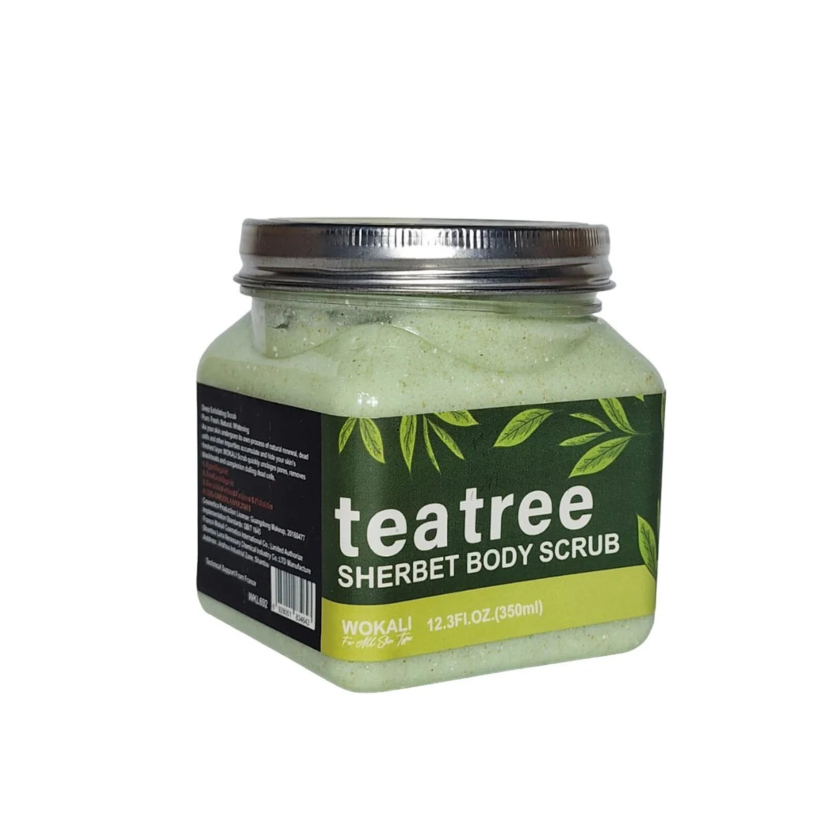Wokali Tea Tree Sherbet Body Scrub - 350ml