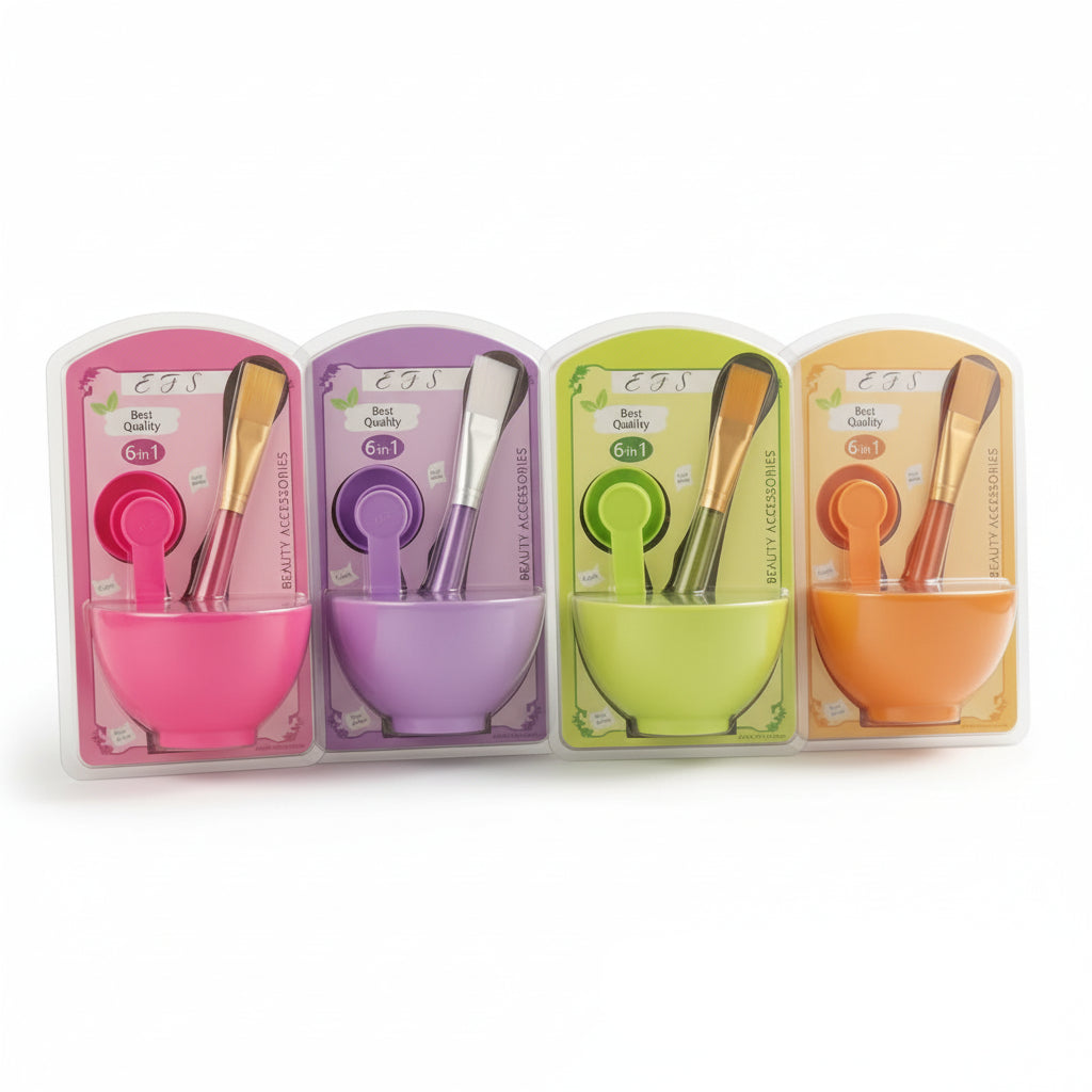 EFS 6 in 1 Facial Bowl & Brush Set