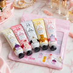 Bosuya Yara Perfume Hand Cream Set - 5 Pieces - 30g Each