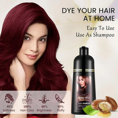 Mokeru Argan Oil Color Hair Dye Shampoo 500ml