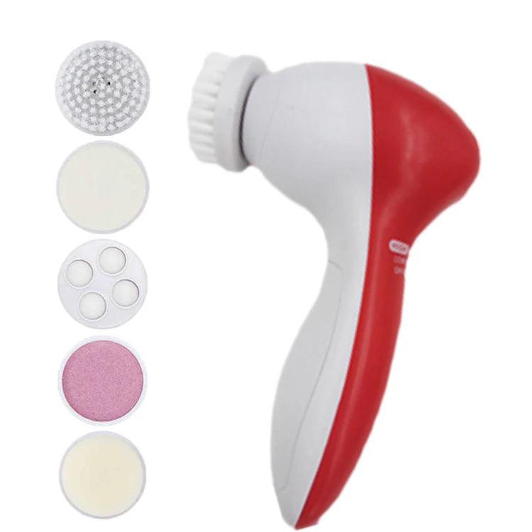 5‑in‑1 Electric Facial Cleansing Massager