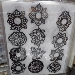 Mehndi Stencils 12 Bunch Designs