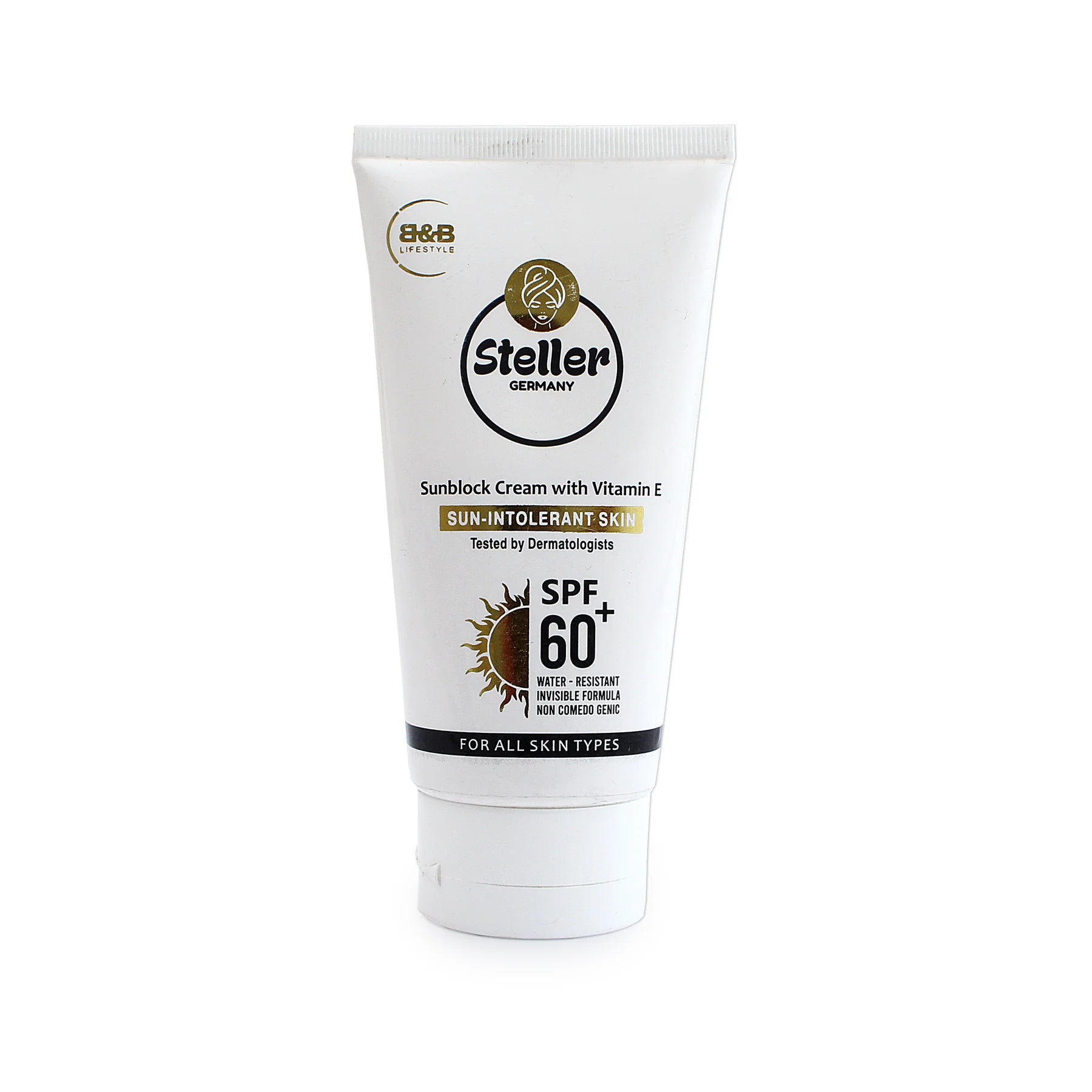 Steller Sunblock Cream with Vitamin-E - 120ml