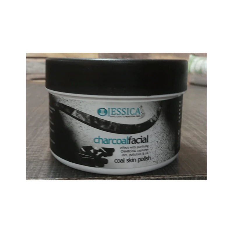 Jessica Charcoal Facial Coal Skin Polish - 500ml