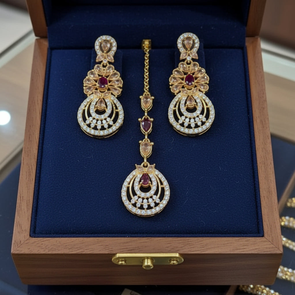 ZARCON Tikka Earring