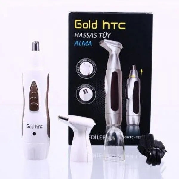 Gold HTC 2‑in‑1 Shaver GHTC‑1222