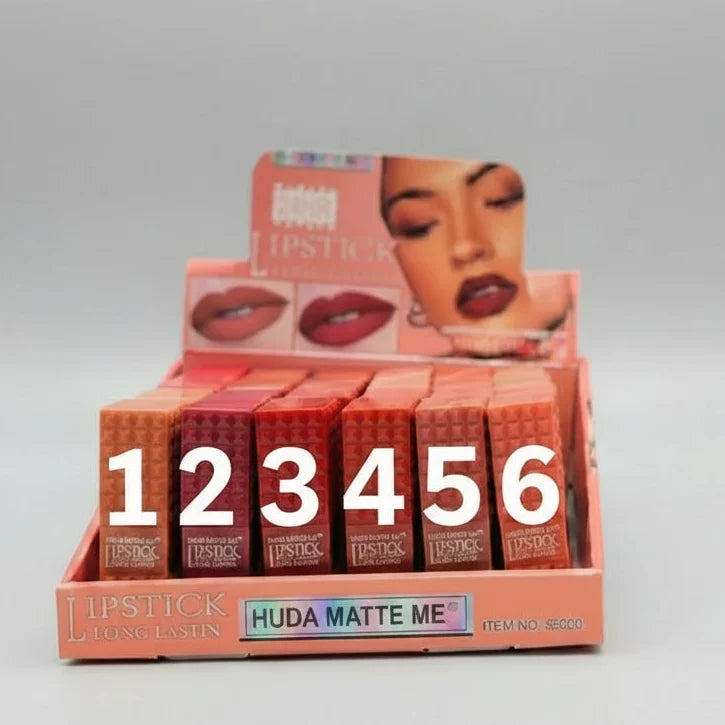 Huda Matte Me Long Lasting Matte Lipstick