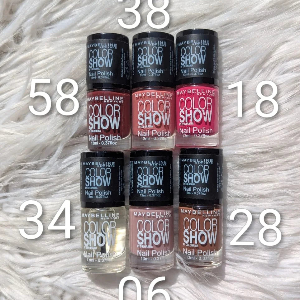 Maybelline Permanent Nail Paint