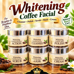 Brightening Coffee Exfoliating & Nourishing Facial Kit