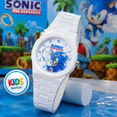 Timees Sonic & Shadow Black Quartz Kids Watch