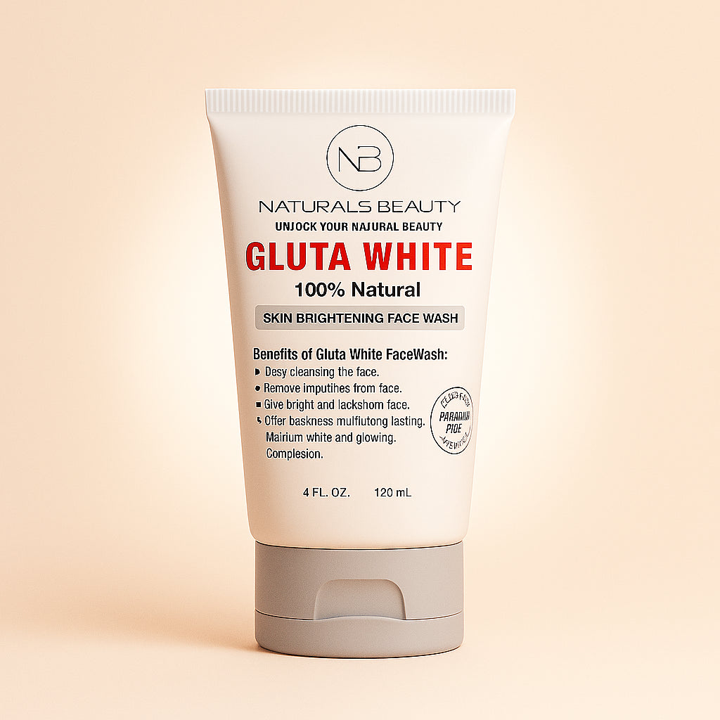 Gluta White 100% Natural Skin Brightening Face Wash