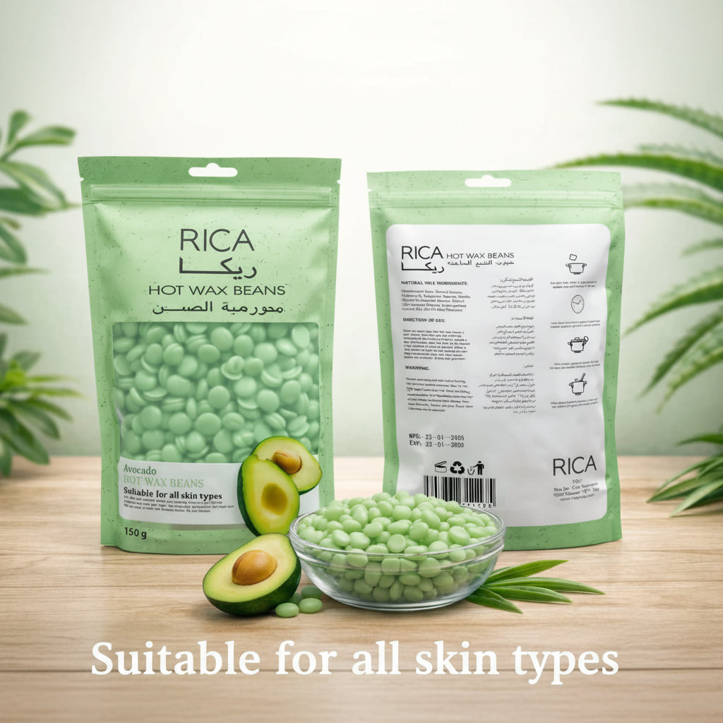 RICA Avocado Hot Wax Beans – 150g