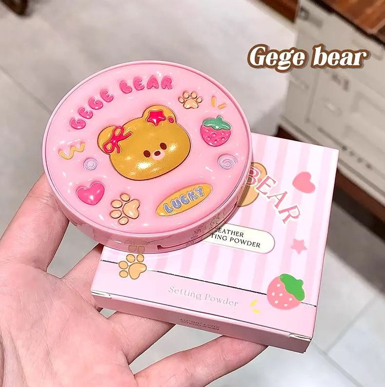 Gege Bear Matte Oil Control Face Powder