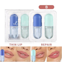 2 Pcs Instant Volumizing Lips Plumper Essential Oil