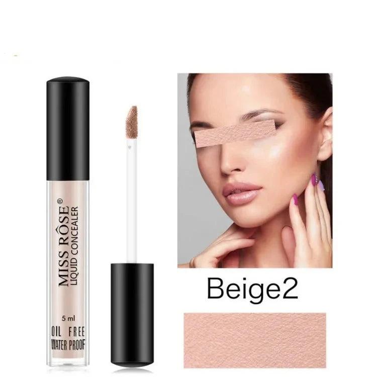 Miss Rose Oil Free Waterproof Liquid Concealer - 5ml