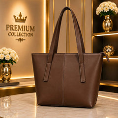 Premium Collection Classic Leather Tote Bag