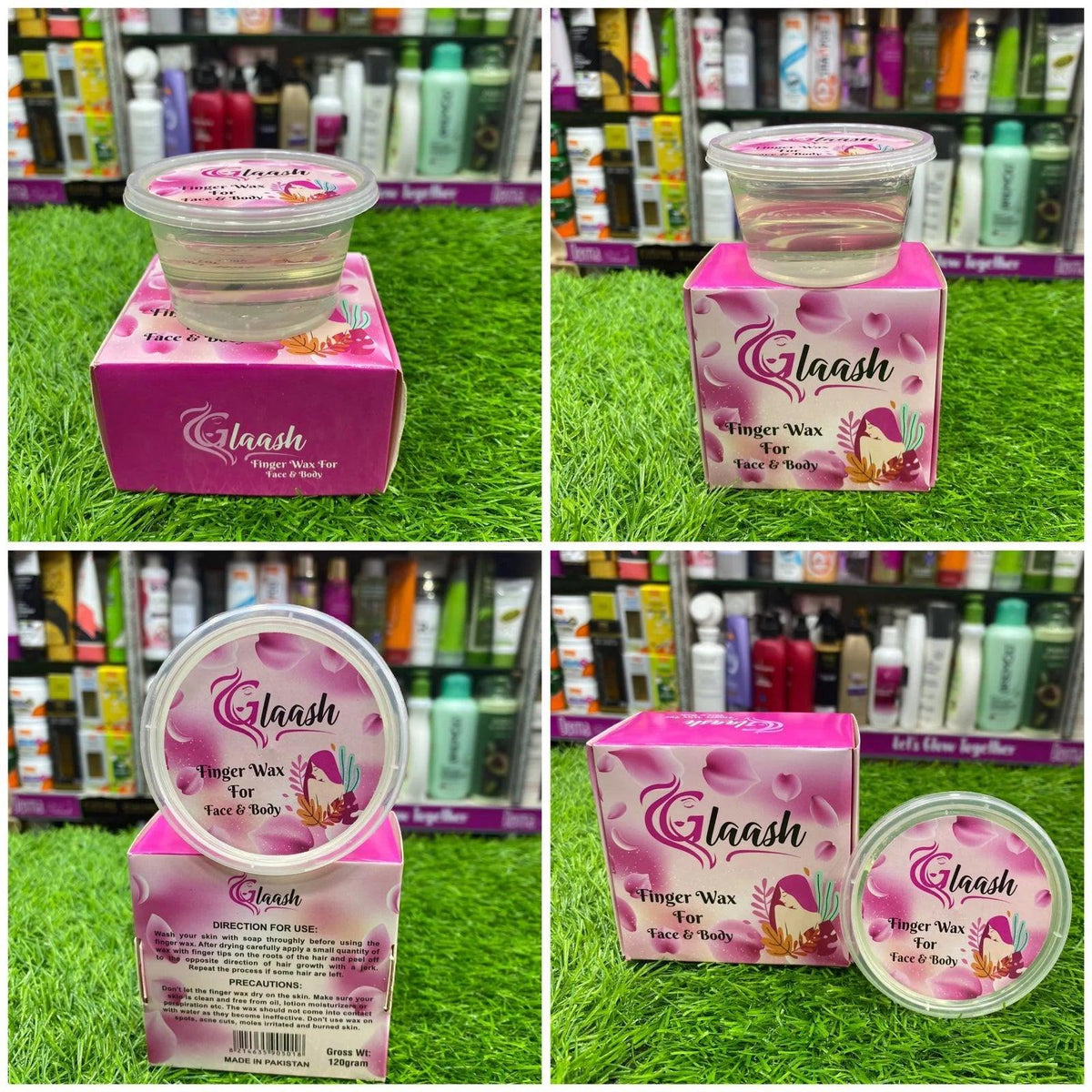 Glaash Finger Wax - 120ml