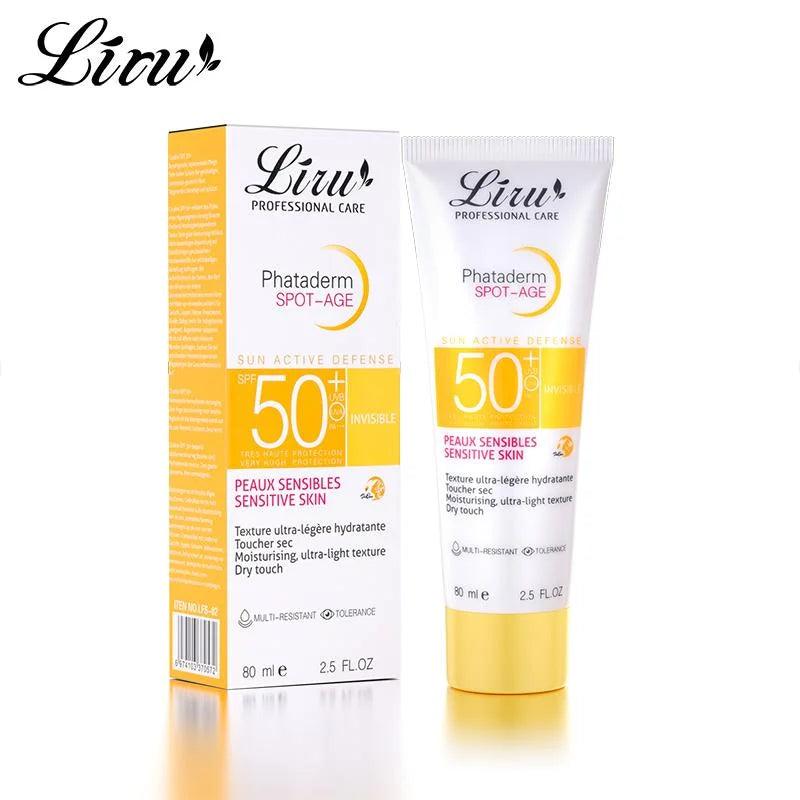Liru Phataderm Spot-Age Sun Active Defense SPF50+ Whitening Sun Cream - 80ml