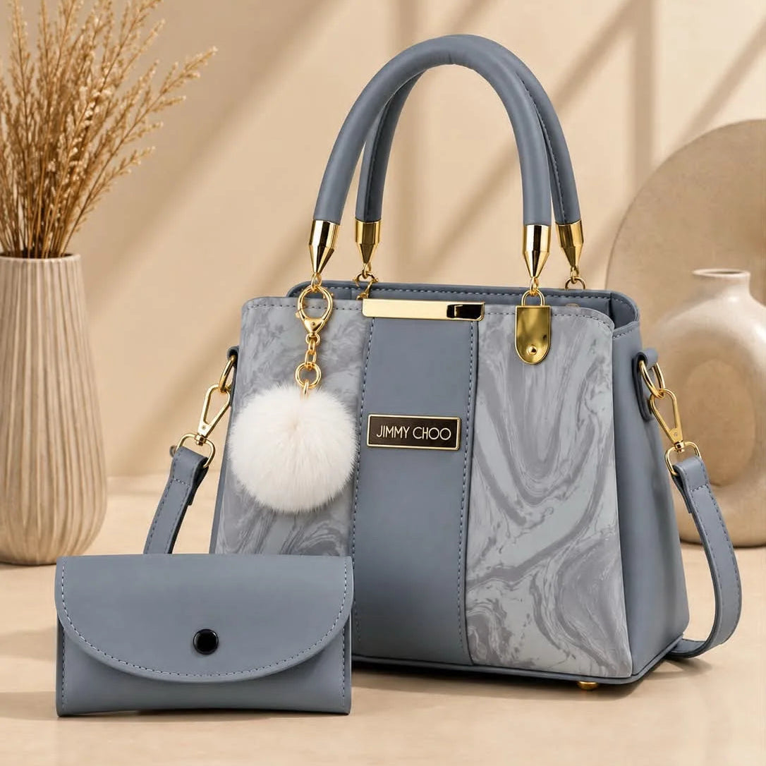 Jimmy Choo Handbag & Pouch Set