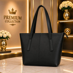 Premium Collection Classic Leather Tote Bag