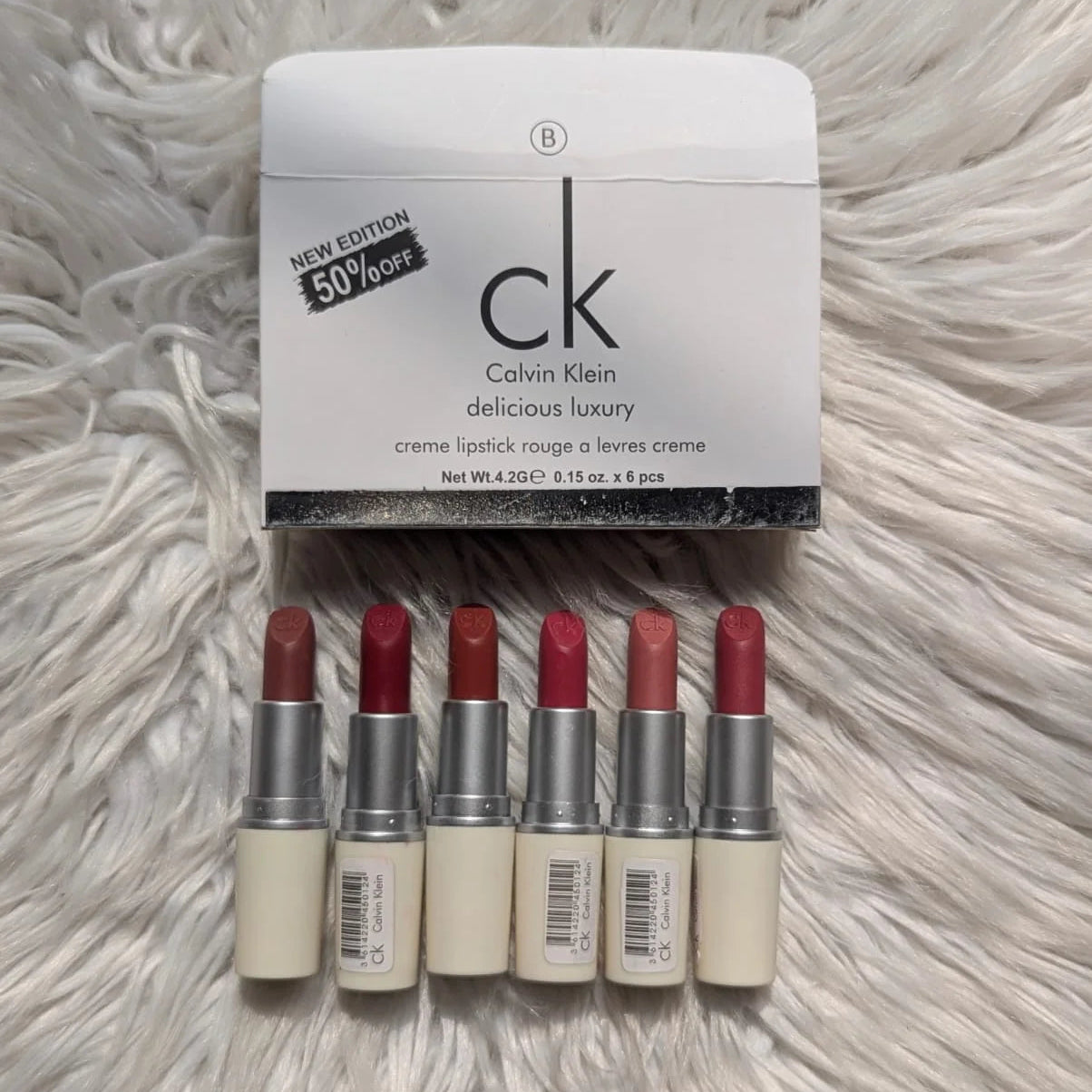 CALVIN KLEIN CK One Pure Color Lipstick - Pack of 6