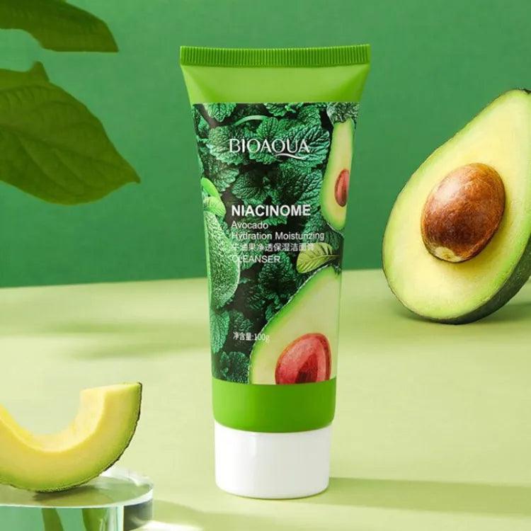 5 Pcs Bioaqua Niacinome Avocado Elasticity Moisturizing Skin Care Set.