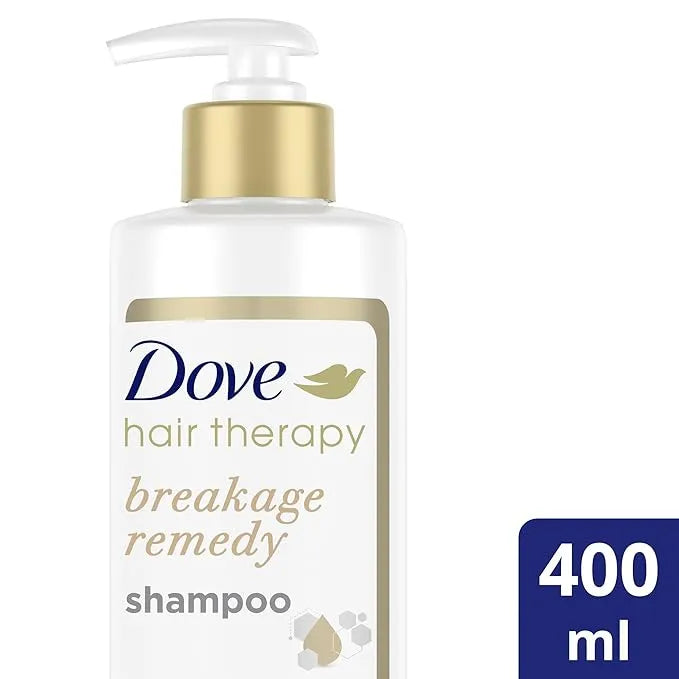 Dove Hair Therapy Breakage Remedy 0% Sulfates Nutrient-Lock Serum Shampoo 400ml