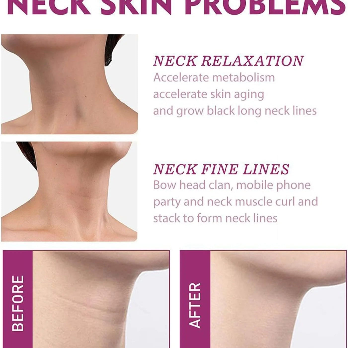 Bioaqua Neck Cream - 40g