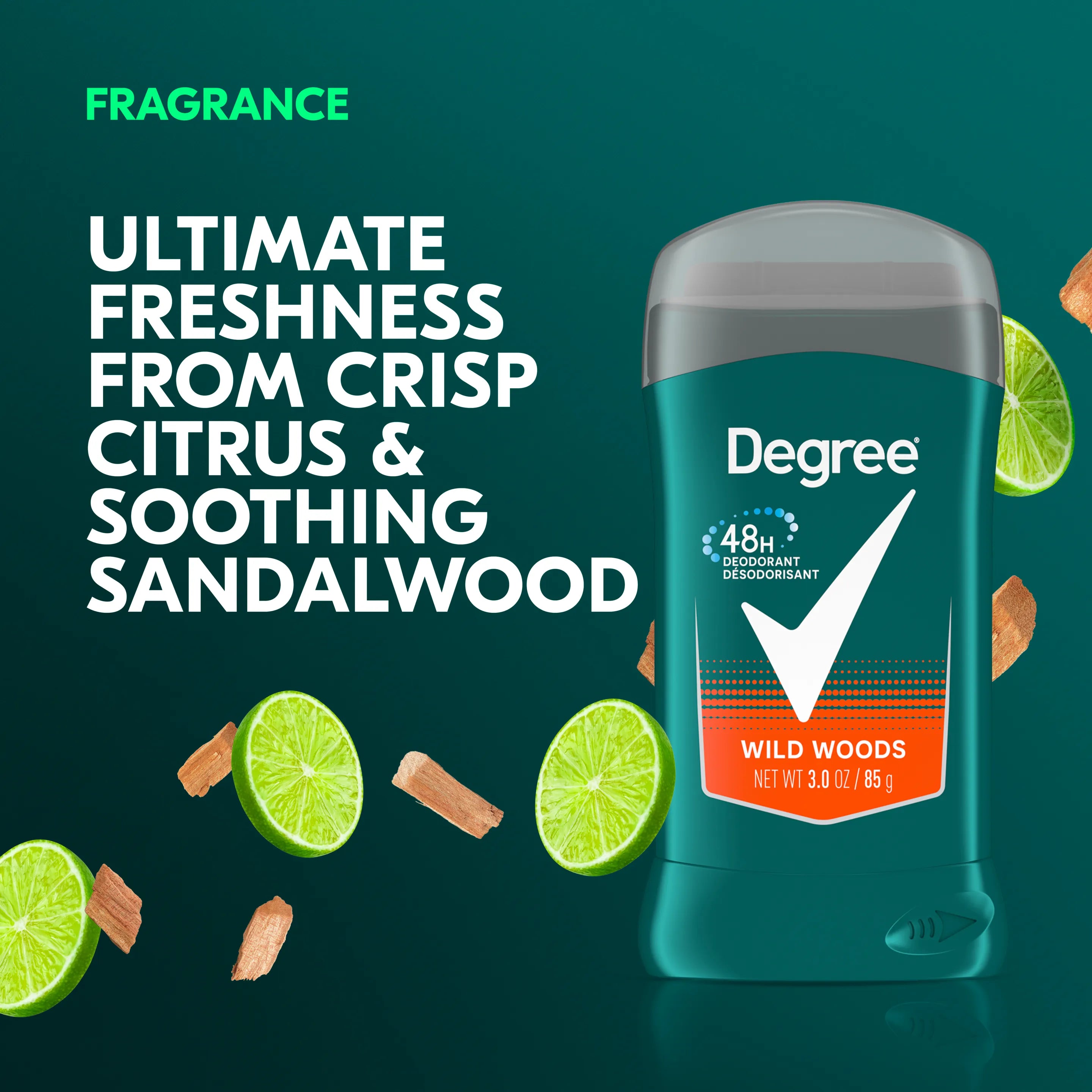 Degree Men Deodorant Stick – Wild Woods - 85g