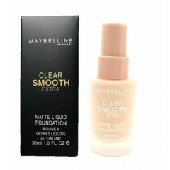 Maybelline New York Clear Smooth Extra Matte Liquid Foundation - 30ml