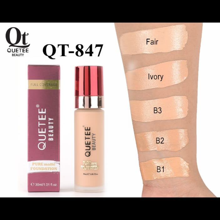 Quetee Beauty Pure Matte Foundation