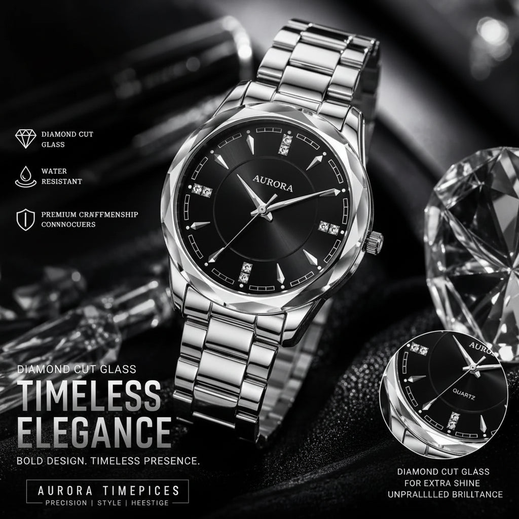 Rolex Quartz Gold & Silver Two-Tone Watch