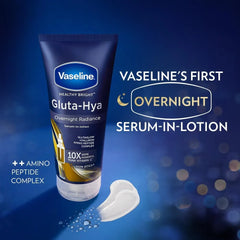 Vaseline Gluta-Hya Serum Burst Lotion Over Night Radiance Repair - Made in Thailand