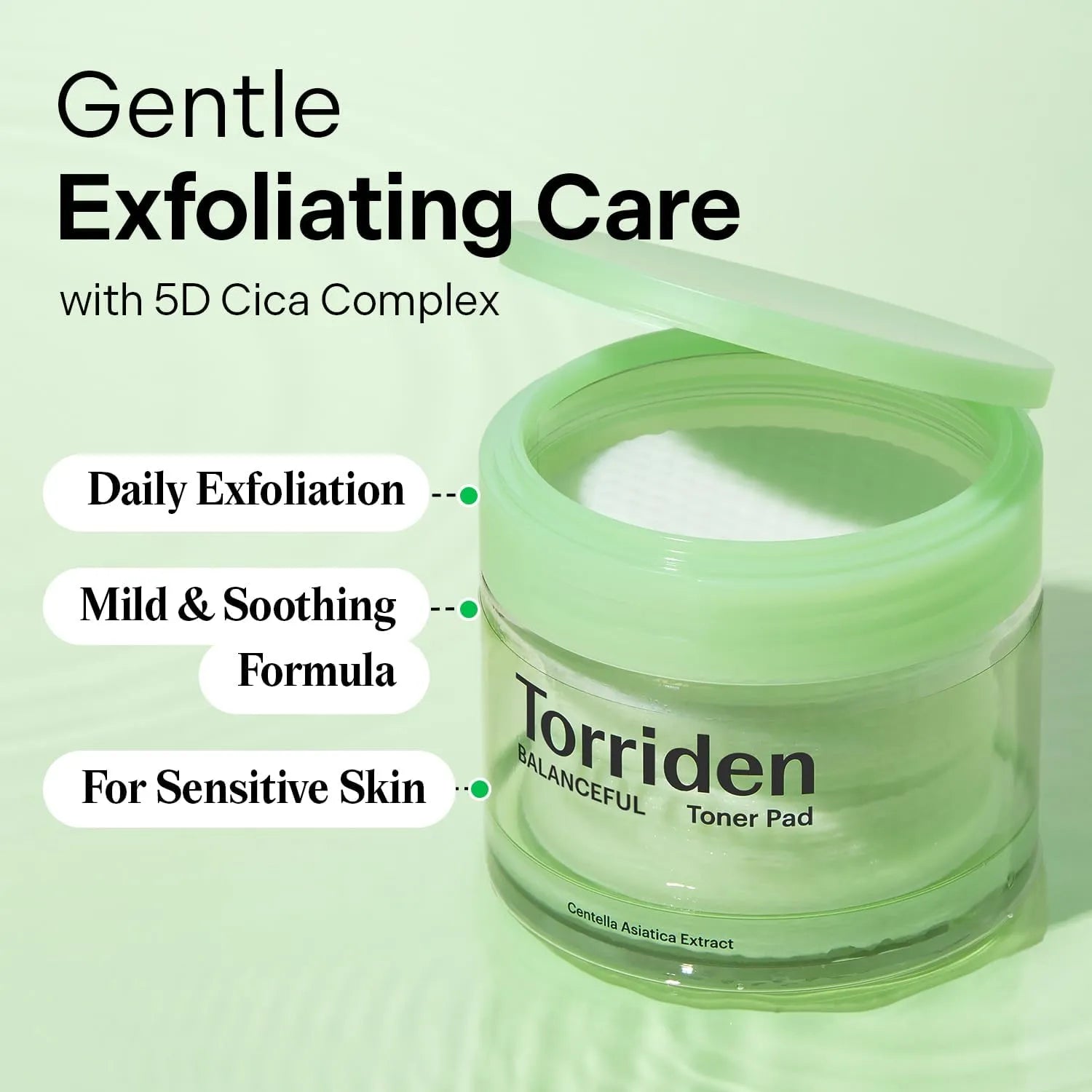 Torriden BALANCEFUL Toner Pad (60 Pads) - for Oily, Combo, and Sensitive Skin